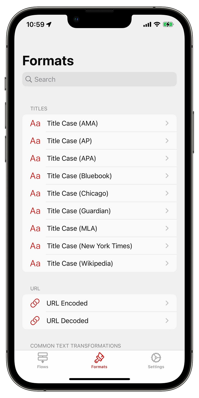 TextCase