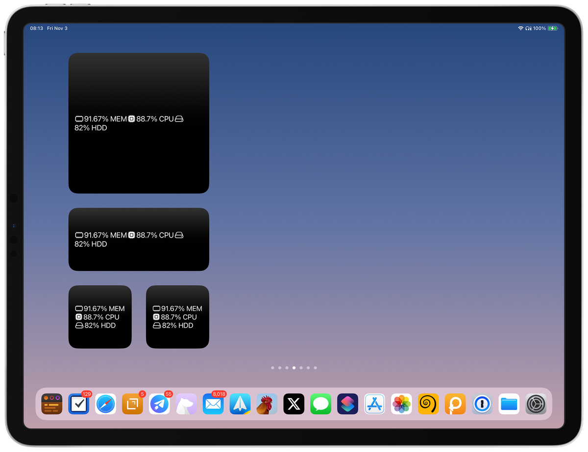 Creating a one-liner for Secure ShellFish widgets